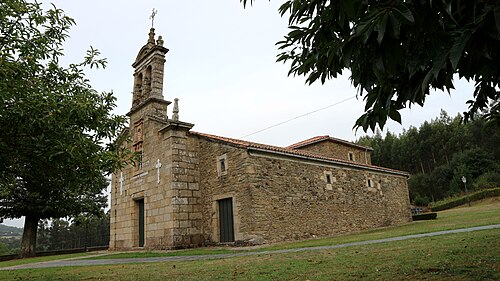 Iglesia de Santa María de Sarandós, iglesia en Carral