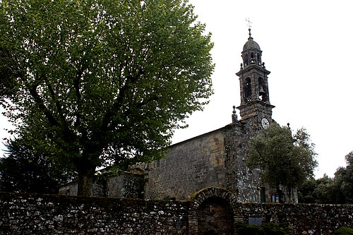 Iglesia de Santa Baia de Vedra, iglesia en Boqueixón