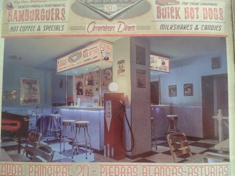 Remata en Hamburguesería Classic 50's, para comer en Piedras Blancas
