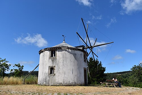 Molino de viento del Campo de la Torre, monumento en Ortigueira
