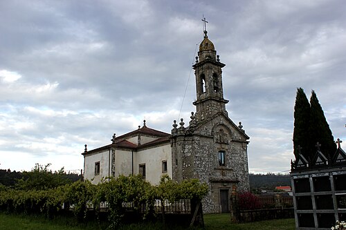 Iglesia Santa María de Lamas, iglesia en Boqueixón