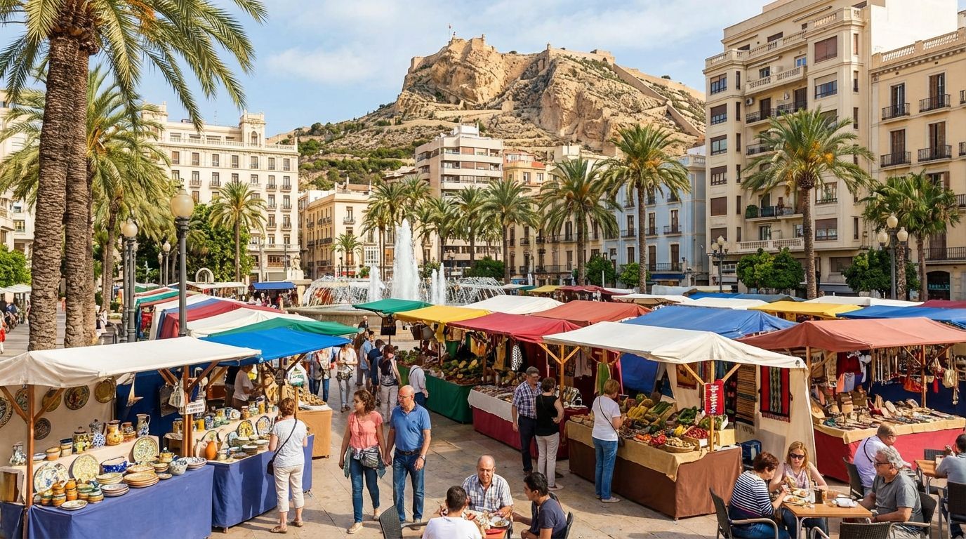 Mercadillos en Alicante
