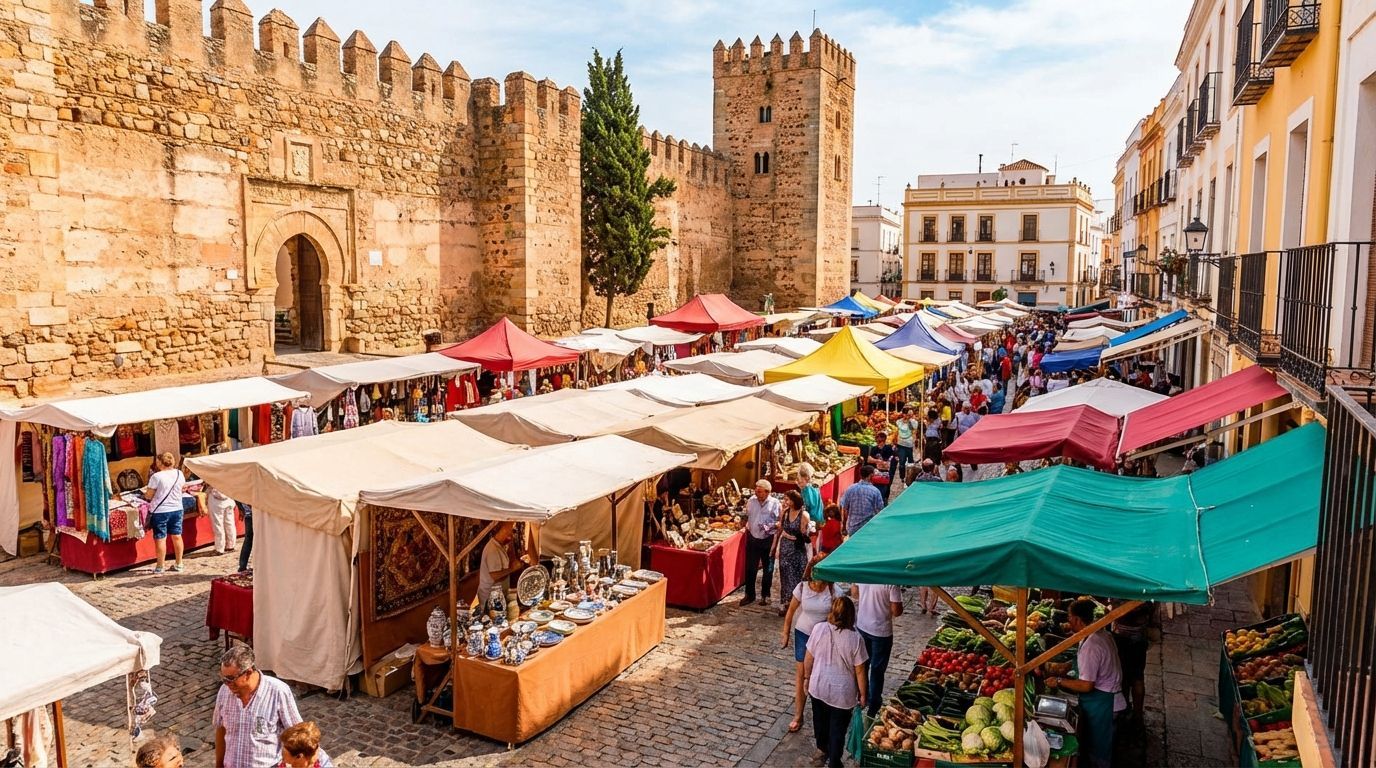 Mercadillos en Badajoz