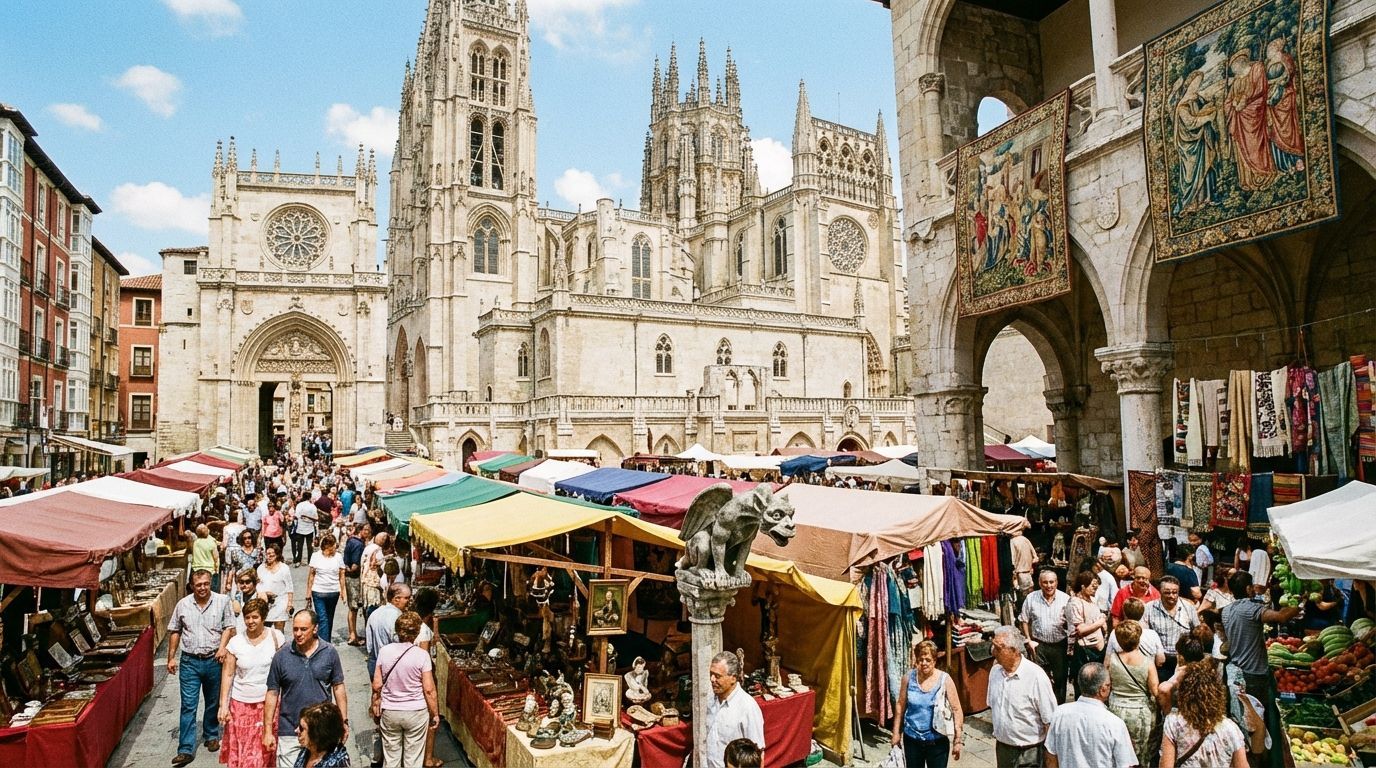 Mercadillos en Burgos