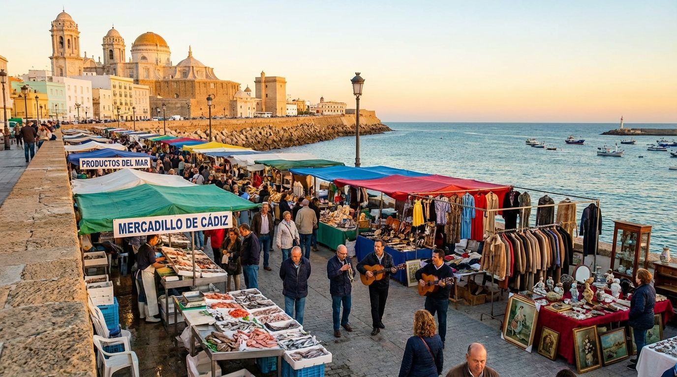 Mercadillos en Cádiz