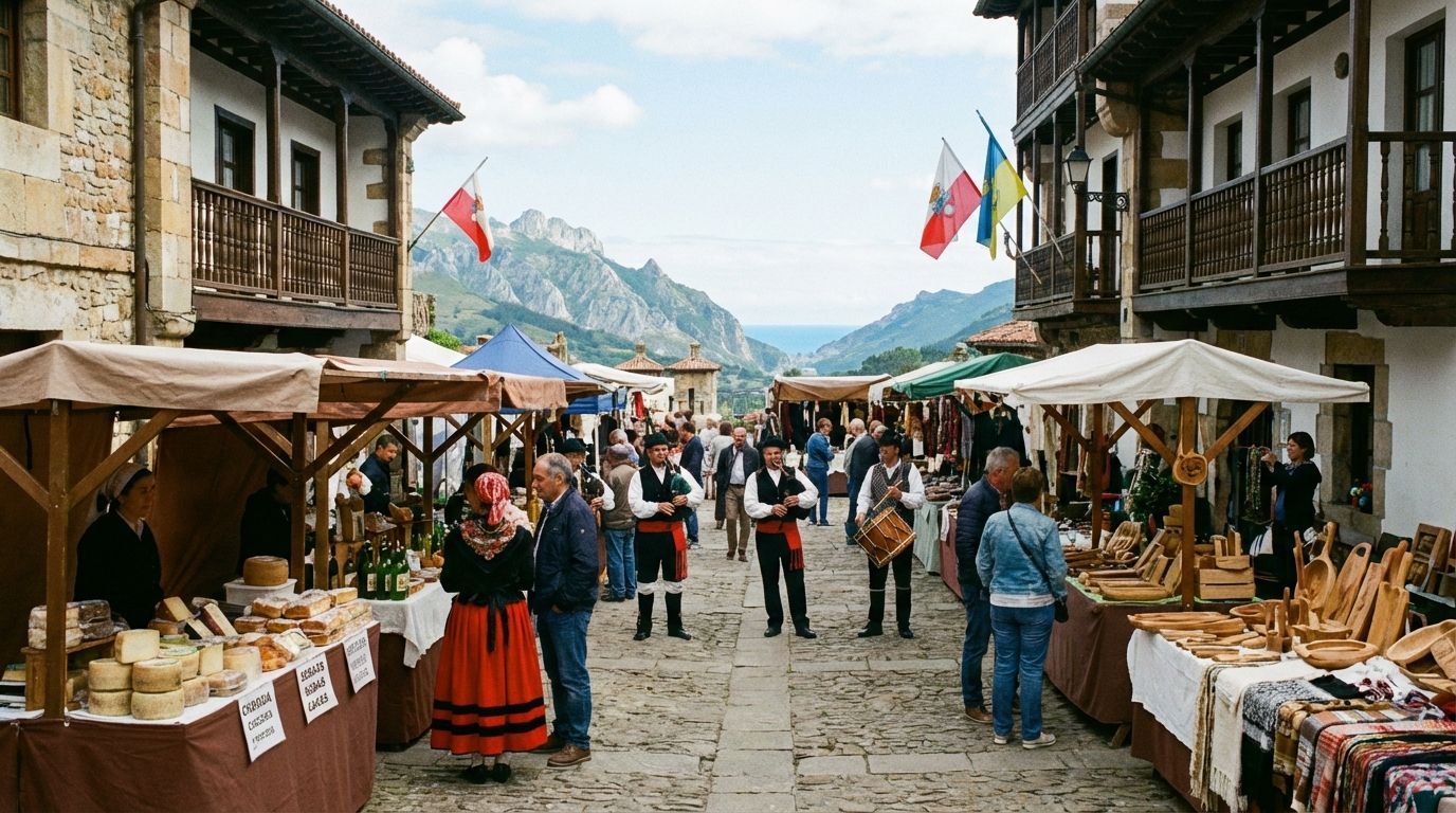 Mercadillos en Cantabria