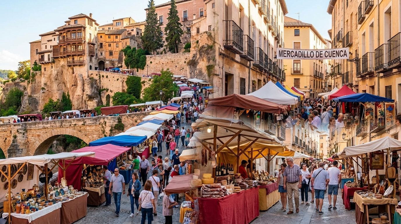 Mercadillos en Cuenca