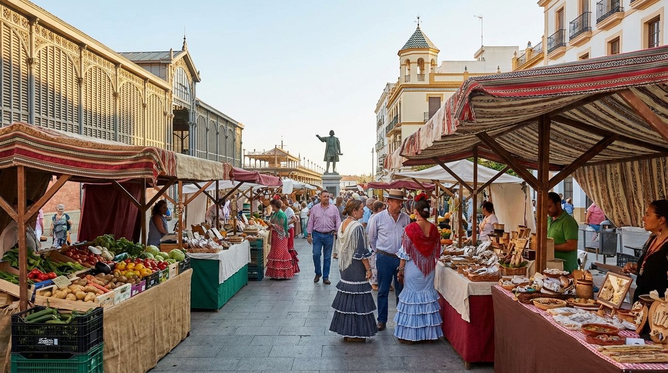 Mercadillos en Huelva
