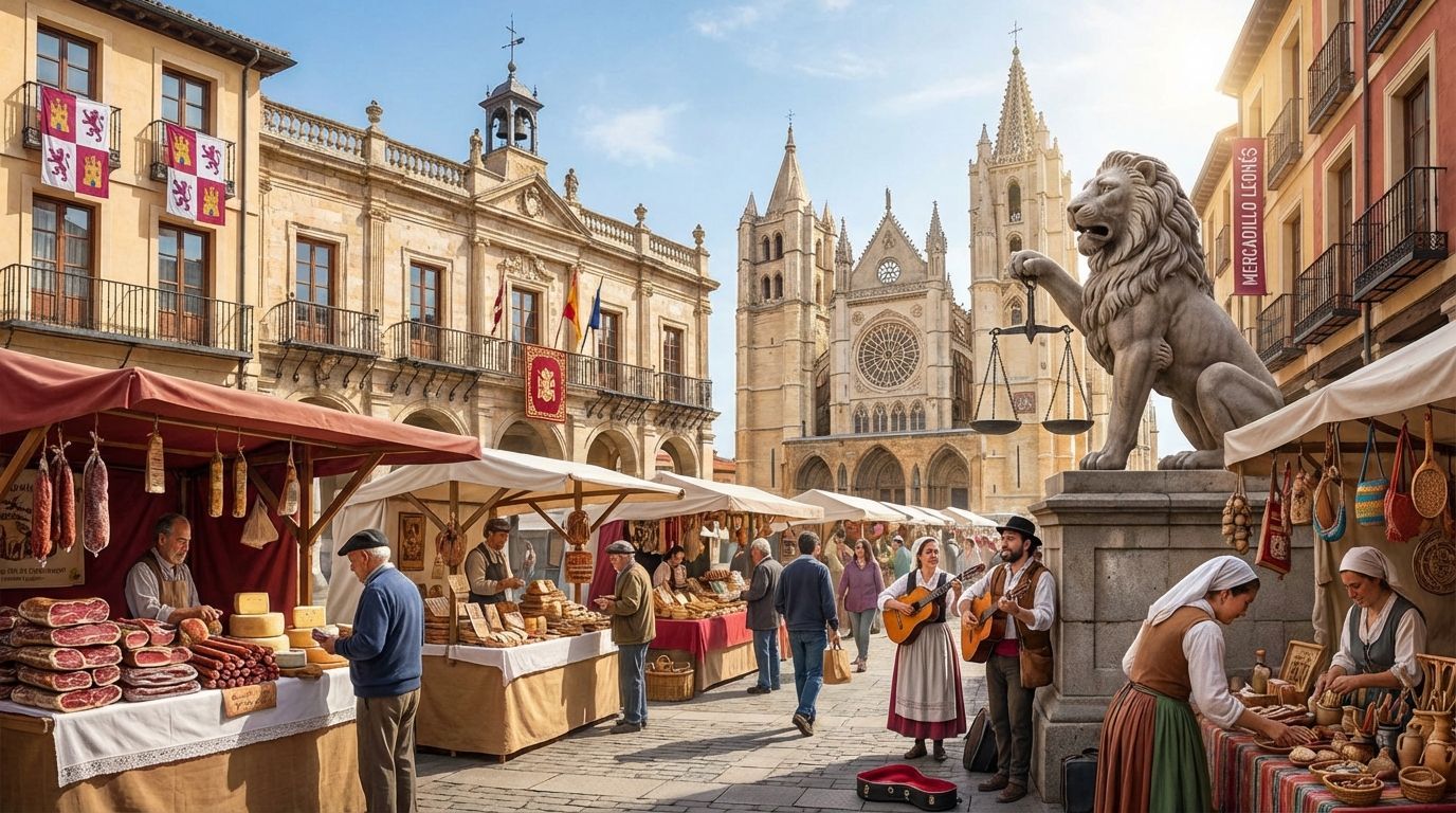 Mercadillos en León