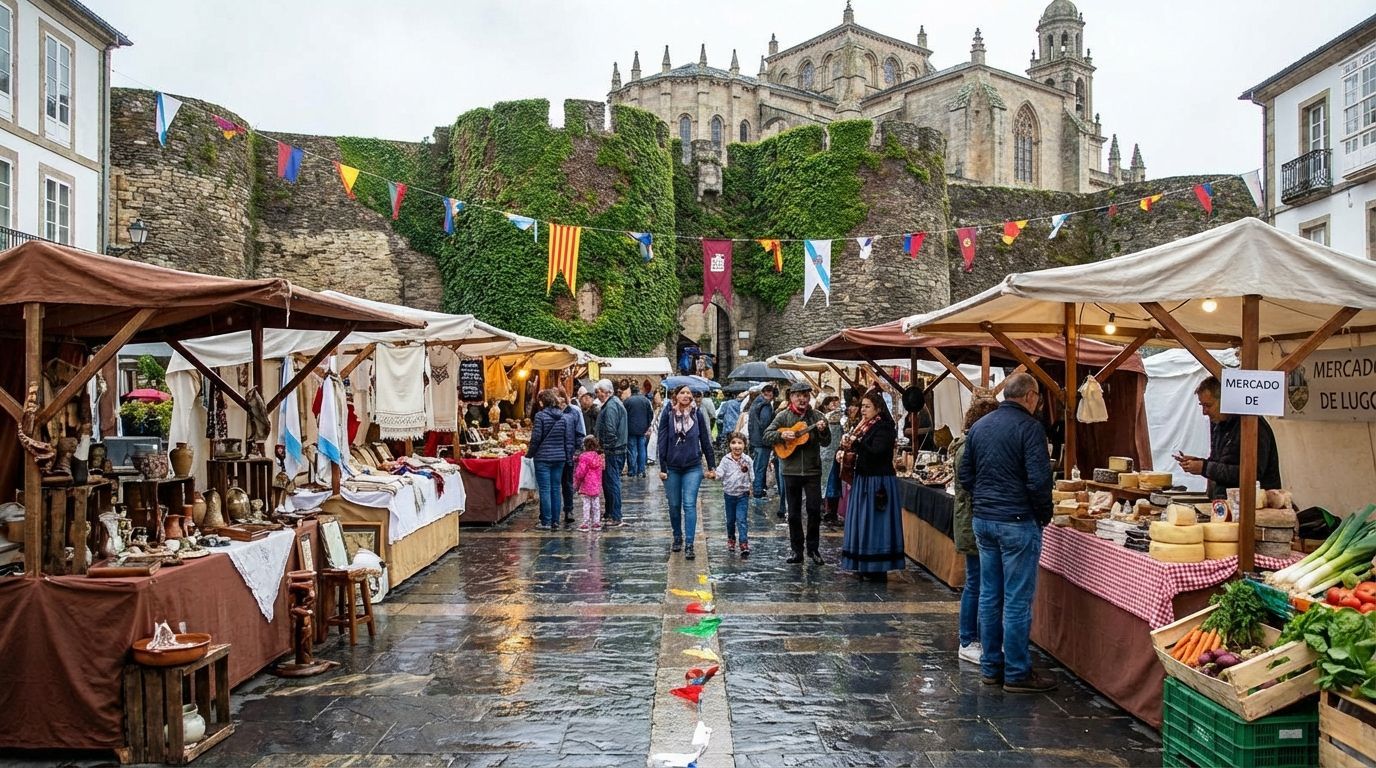 Mercadillos en Lugo
