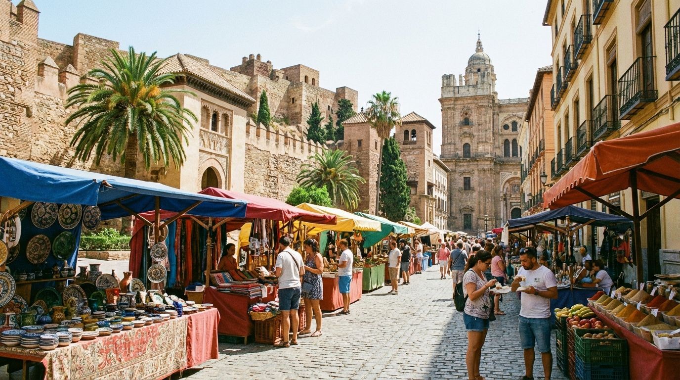 Mercadillos en Málaga