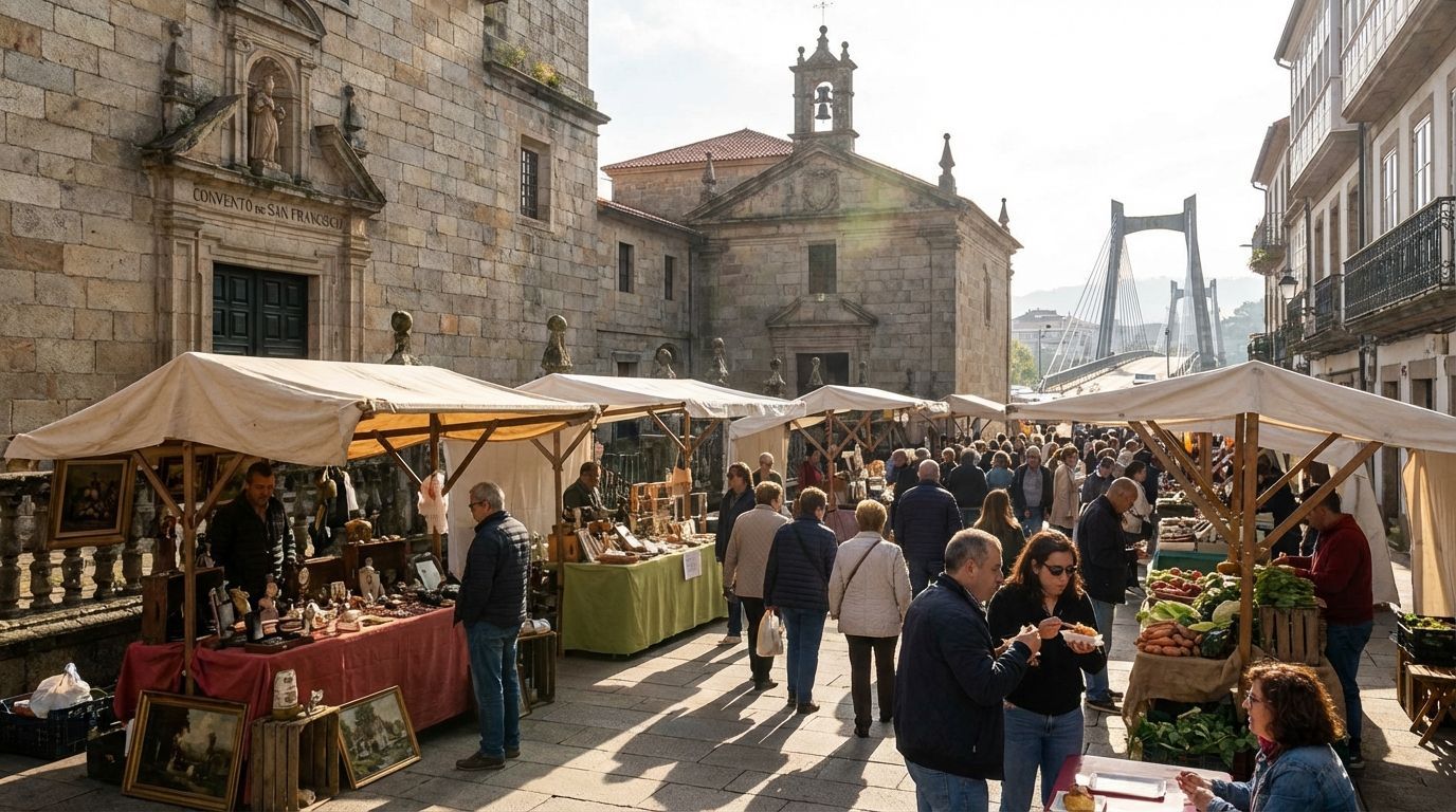 Mercadillos en Pontevedra