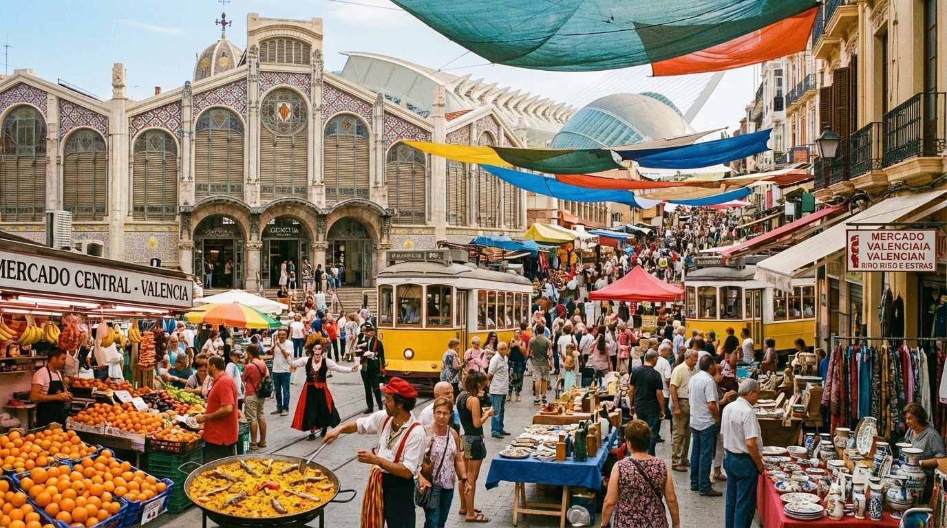 Mercadillos en Valencia
