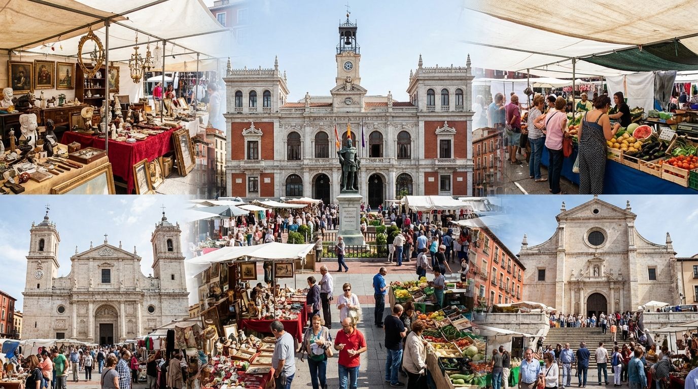 Mercadillos en Valladolid
