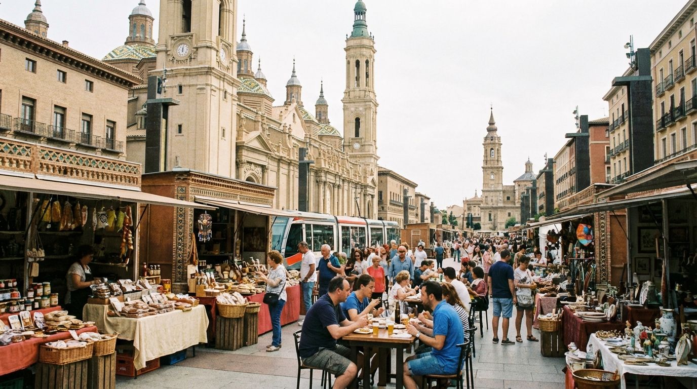 Mercadillos en Zaragoza